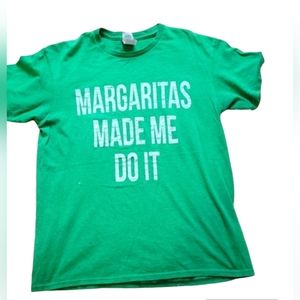 Women's Margarita Green t-shirt - size Medium 🍹